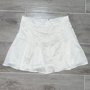 White Tennis Skirt